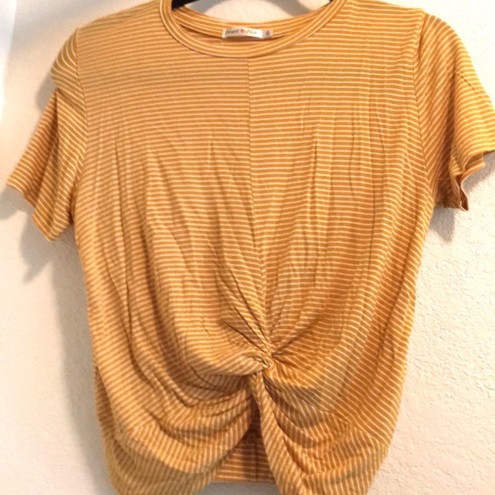 papaya heart & hips top